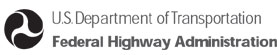 US Department of Transportation Federal Highway Administration